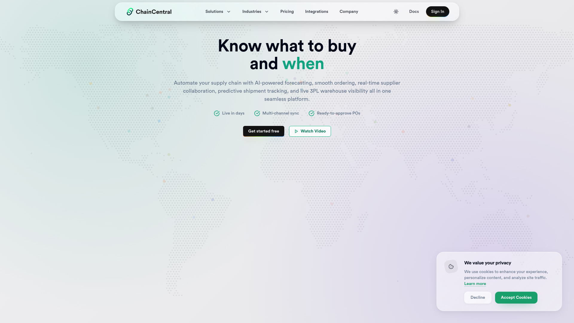 ChainCentral logo