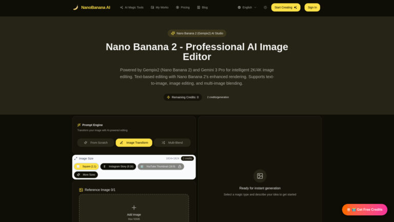 Powerful Nano Banana 2（gempix2） AI Tool Review