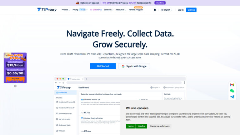 Free 711proxy AI Tool Review