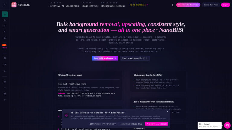 Trending Nano Bibi AI Tool Review