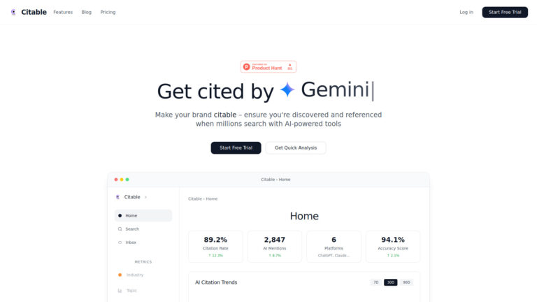 Innovative Citable AI Tool Review