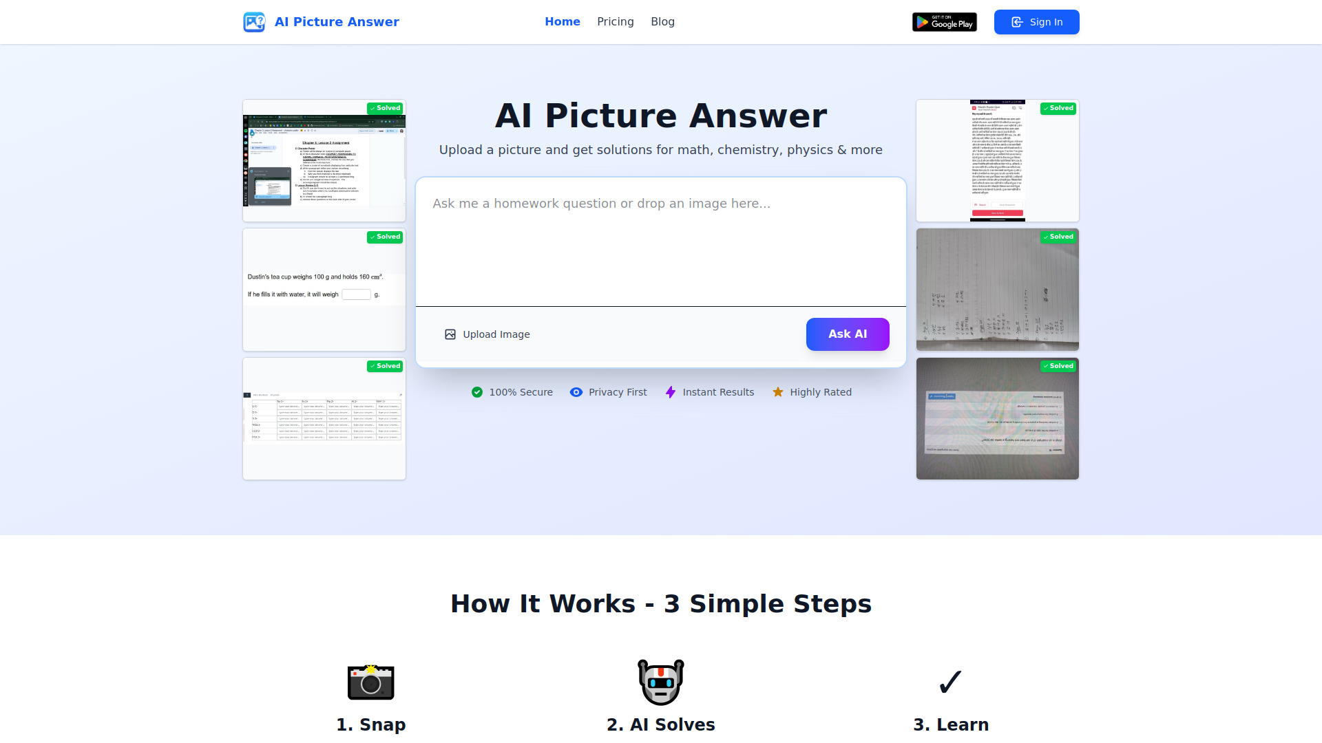 AI Homework Helper