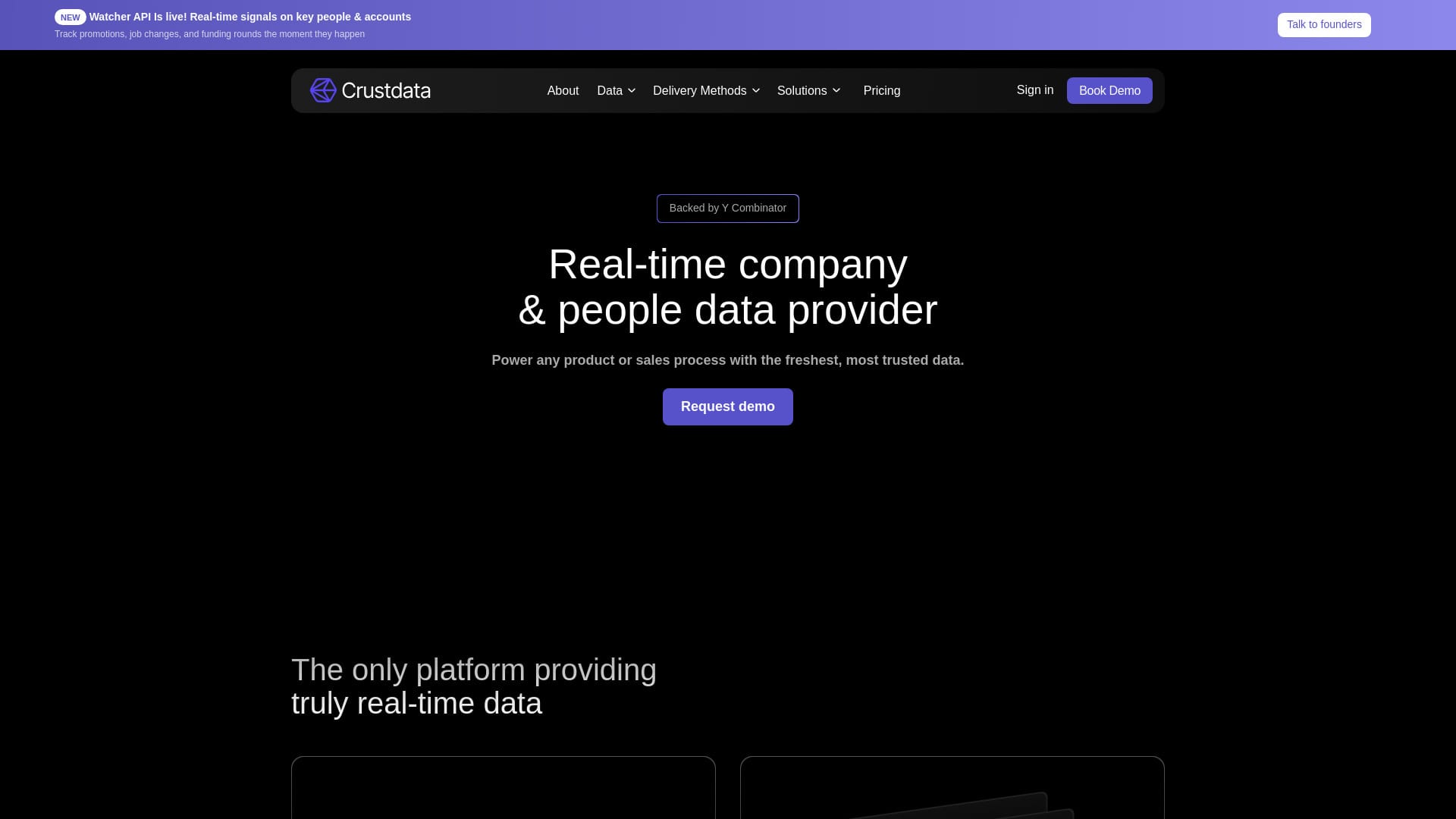 Crustdata logo