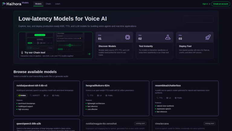 Popular Hathora Models AI Tool Review