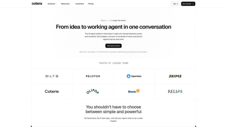 Powerful Cotera AI Tool Review