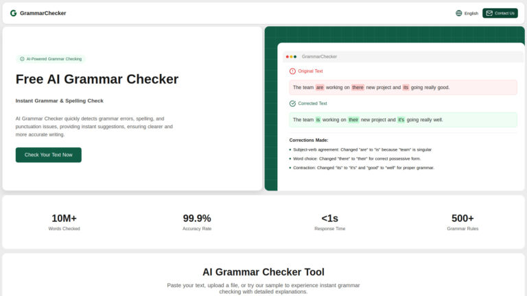 Best AIgrammarchecker AI Tool Review