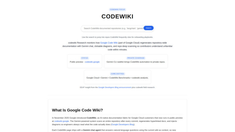 Smart Codewiki AI Tool Review