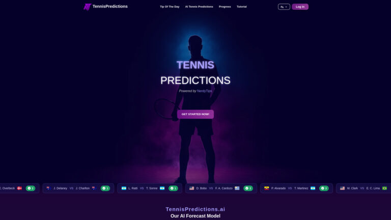 Best Tennis Predictions AI Tool Review