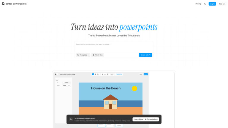 Best Better Powerpoints AI Tool Review