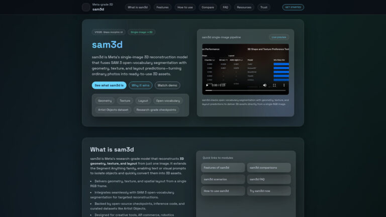 Advanced Sam3d AI Tool Review