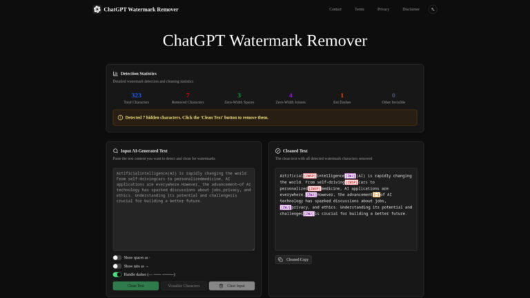 Top Chatgpt Watermark Remover AI Tool Review