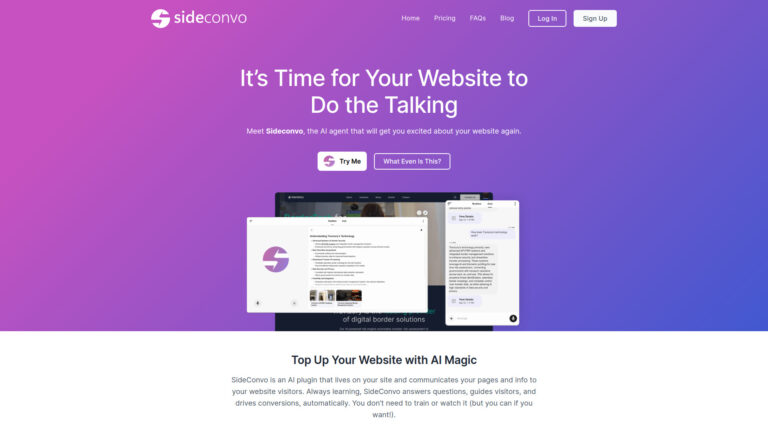 Innovative Sideconvo AI Tool Review