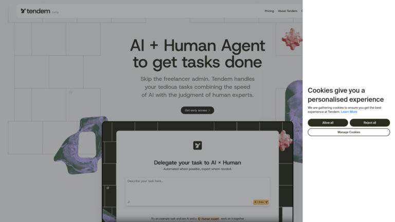 Advanced Tendem AI AI Tool Review