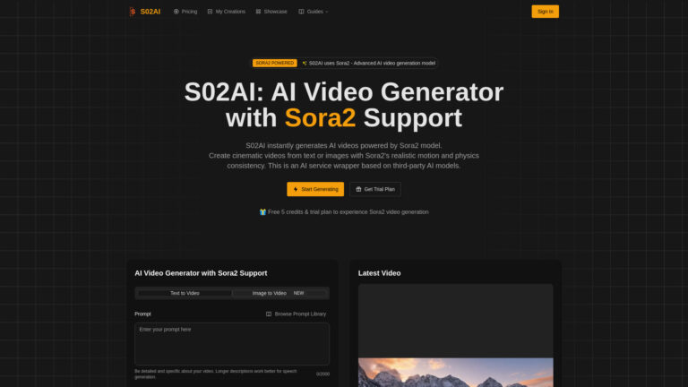 Innovative S02ai AI Tool Review