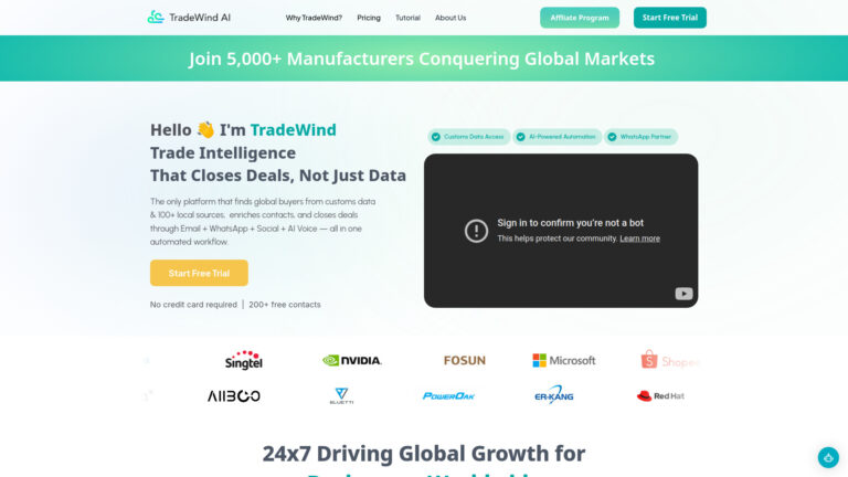 Innovative Tradewind AI AI Tool Review