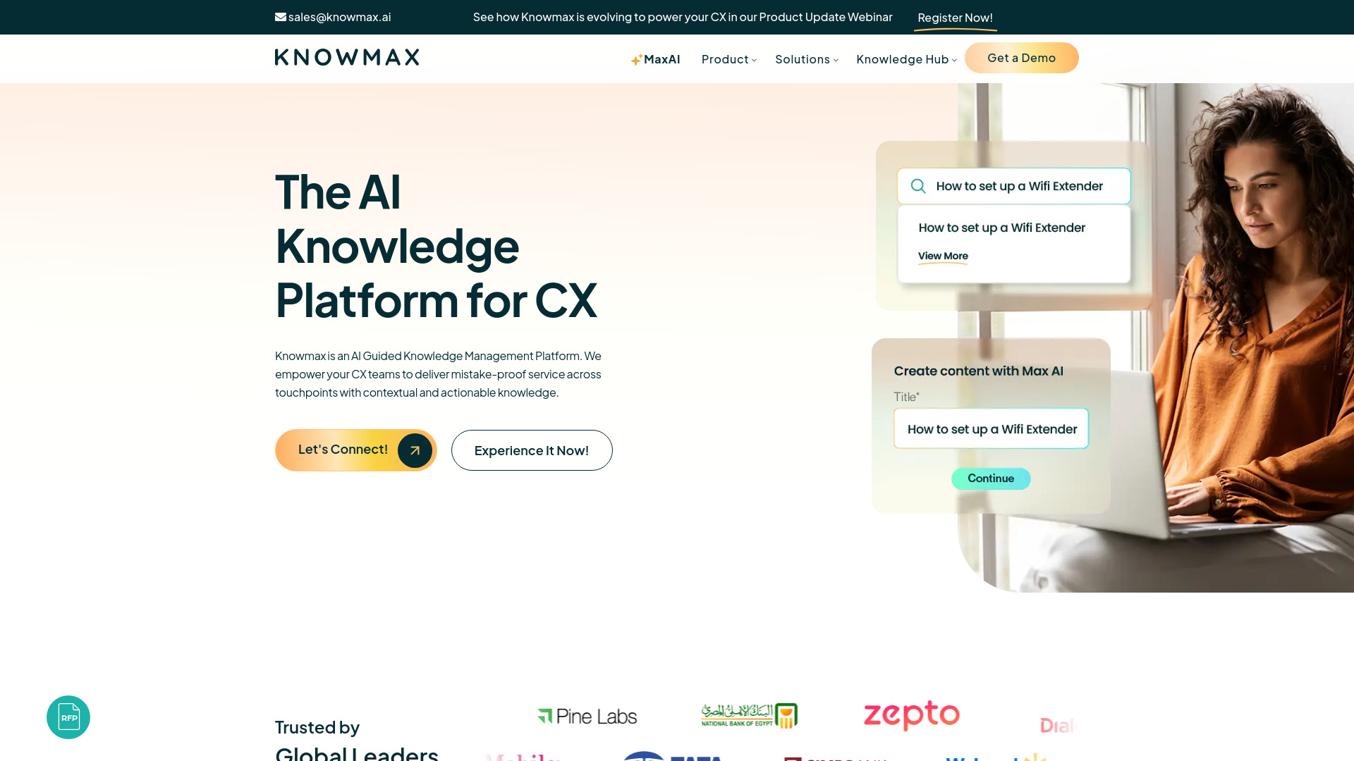 Knowmax logo
