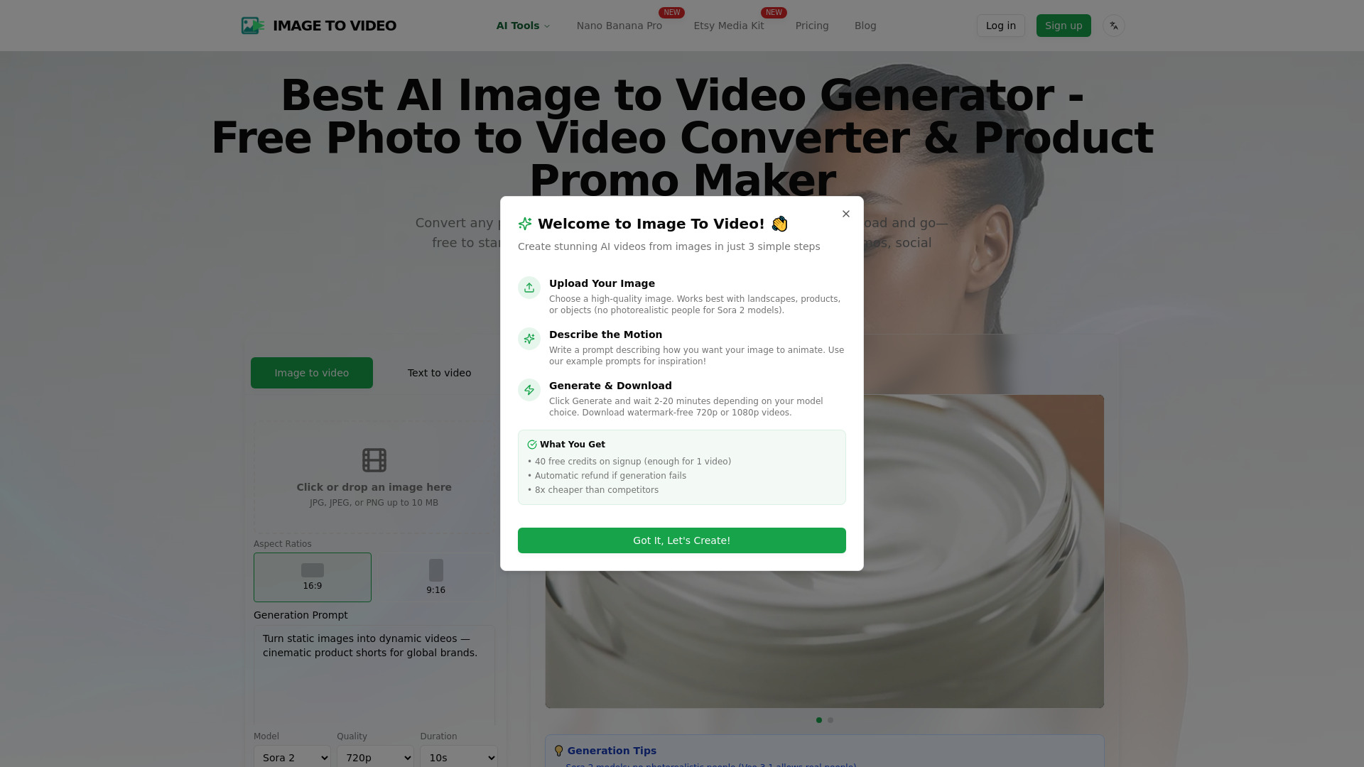 Best AI Image to Video