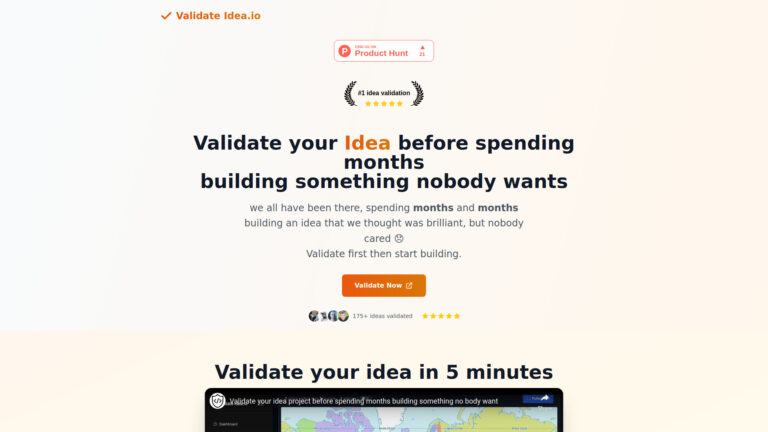 Popular Validateidea.io AI Tool Review
