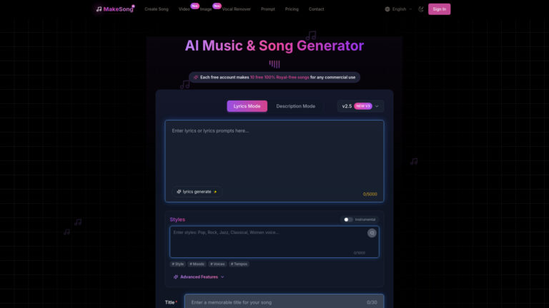 Trending Make Song AI Tool Review