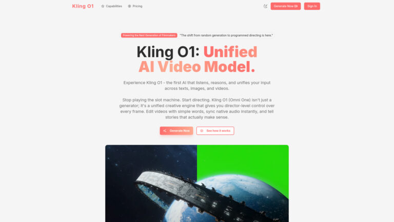 Best Kling O1 AI Tool Review