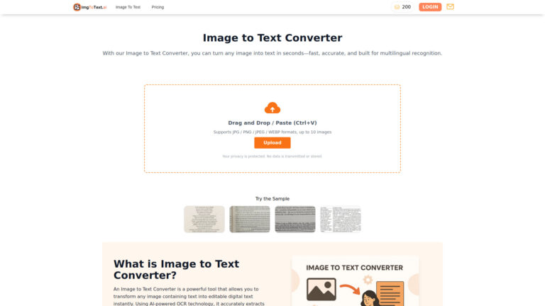 New Imgtotext.ai AI Tool Review