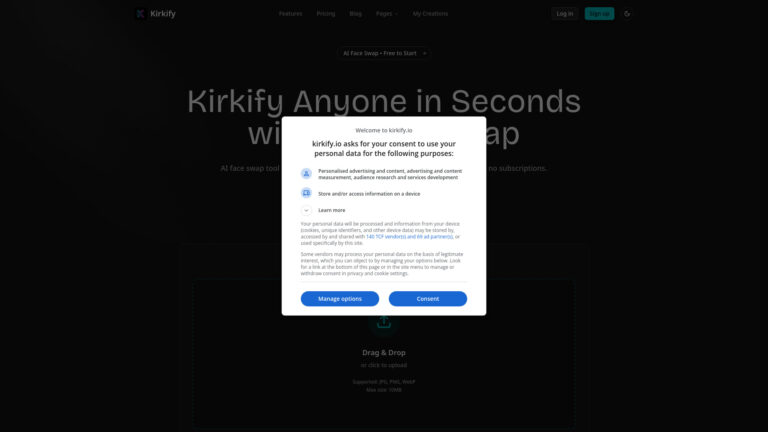 Powerful Kirkify AI AI Tool Review