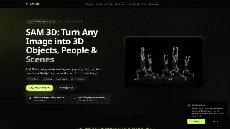 Trending Sam 3d AI Tool Review