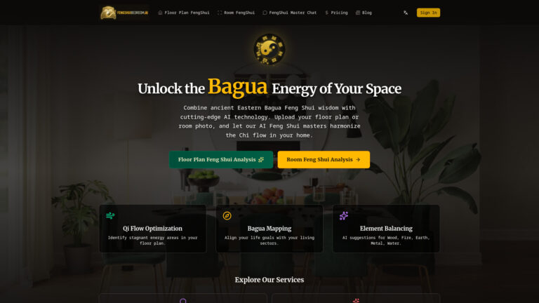 Popular Feng Shui Bedroom AI Tool Review