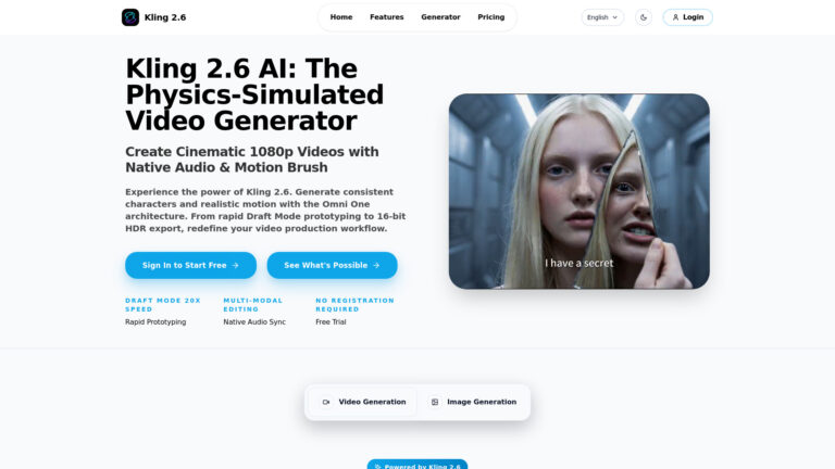 Best Kling 2.6 AI AI Tool Review