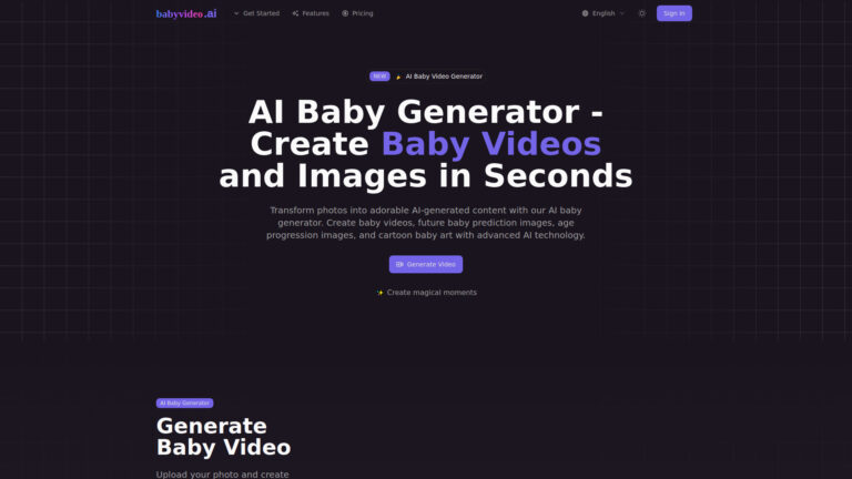 New AI Baby Video AI Tool Review
