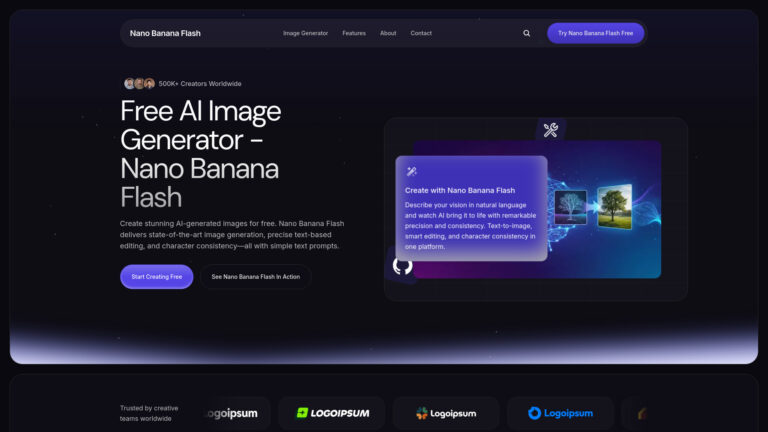Powerful Nano Banana Flash AI Tool Review