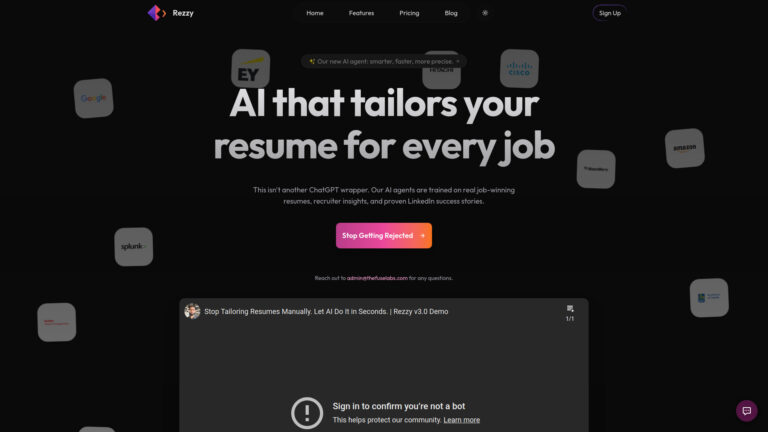 Innovative Rezzy AI Tool Review