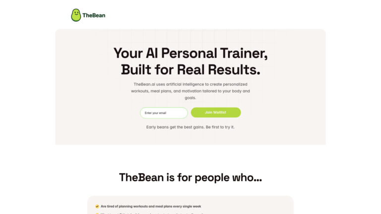 Innovative Thebean.ai AI Tool Review