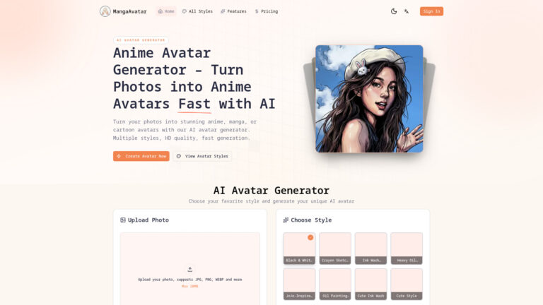 Powerful Mangaavatar AI Tool Review