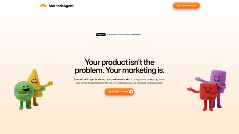 Trending Methodsagent AI Tool Review