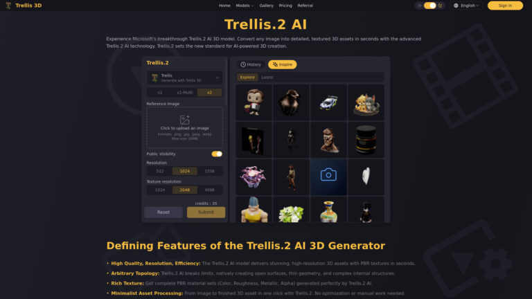 Best Trellis.2 AI 3d AI Tool Review