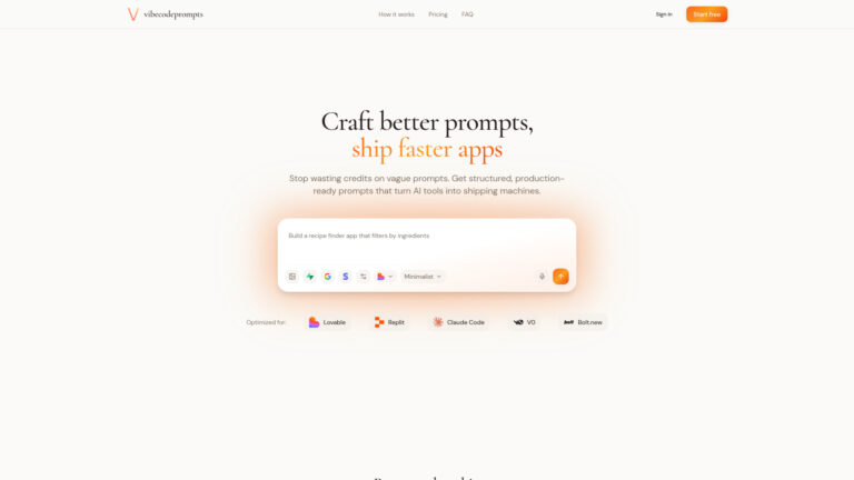 New Vibecodeprompts AI Tool Review