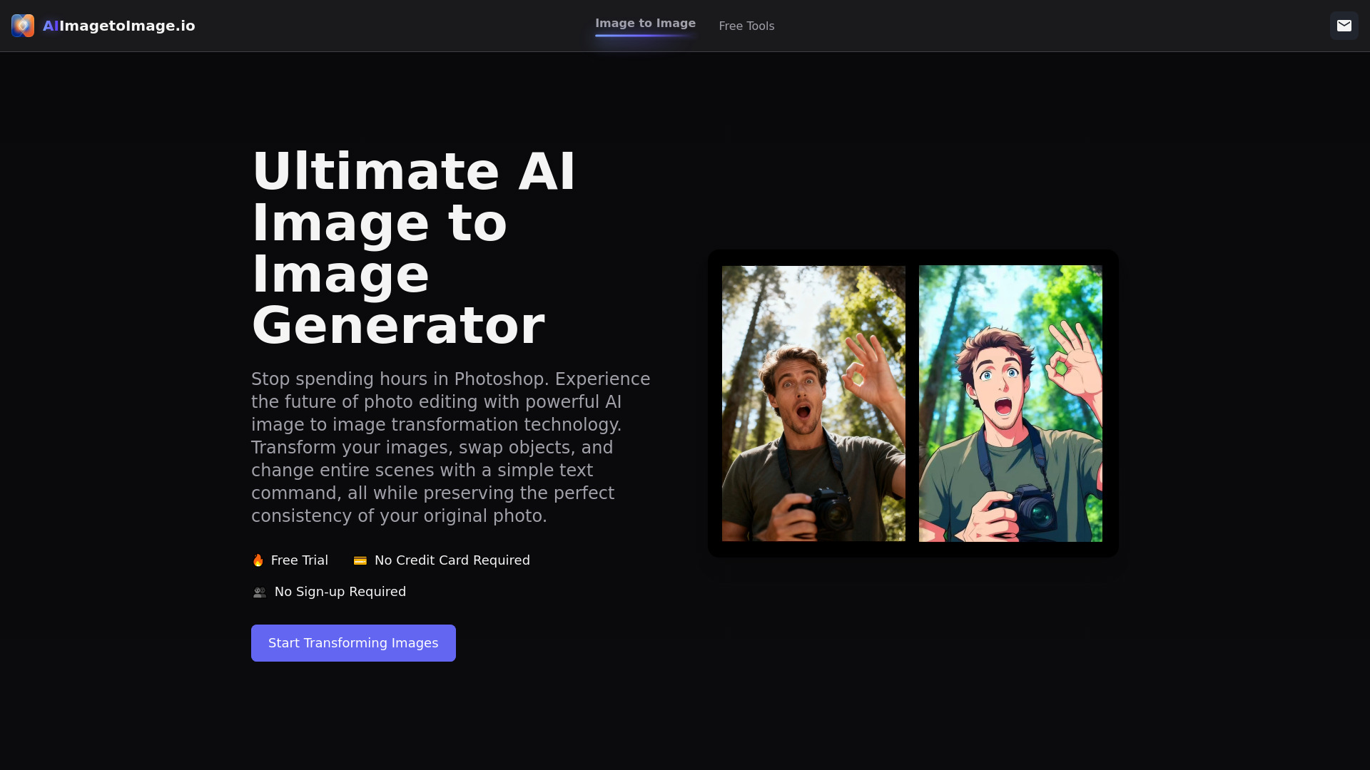 AI Image to Image Generator