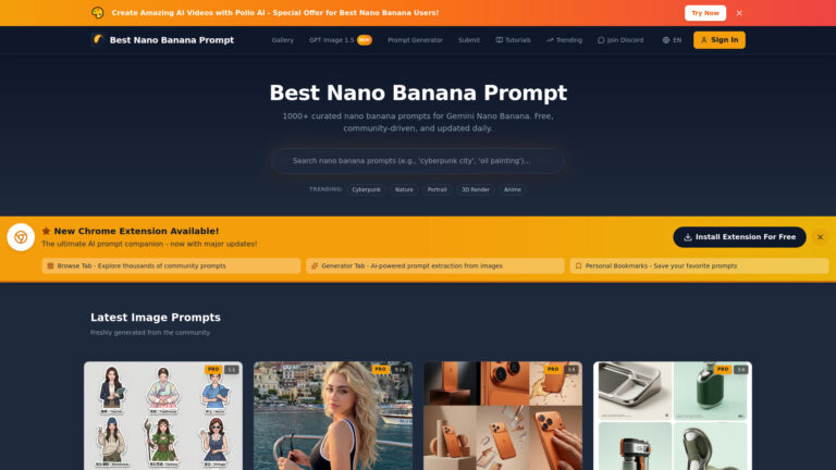 Trending Best Nano Banana Prompt AI Tool Review