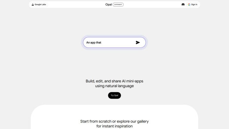 Popular Opal AI Tool Review