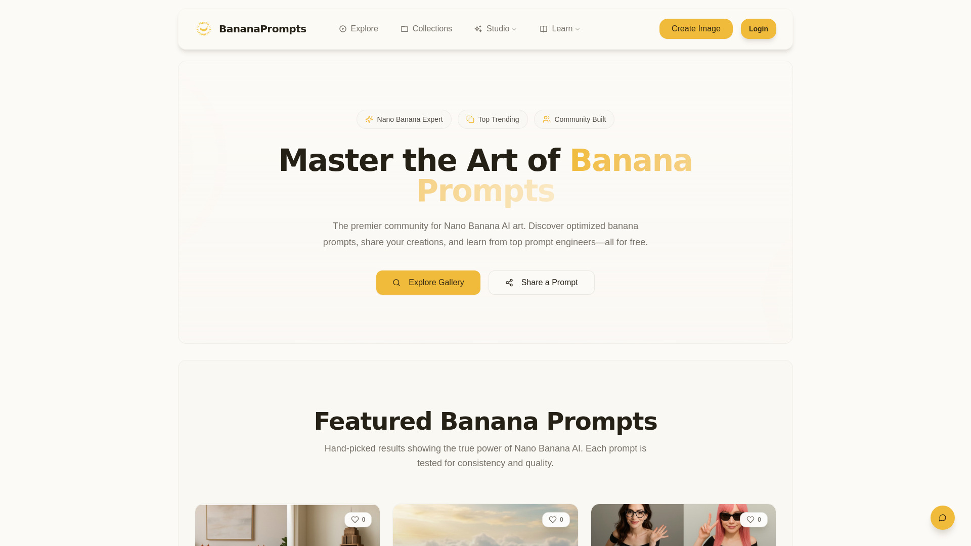 Banana Prompts
