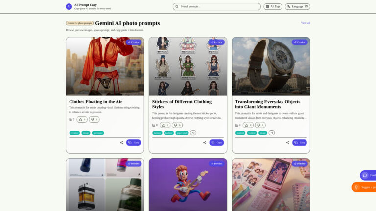 Innovative AI Prompt Copy AI Tool Review