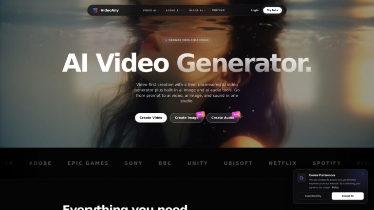 Powerful Videoany AI Tool Review