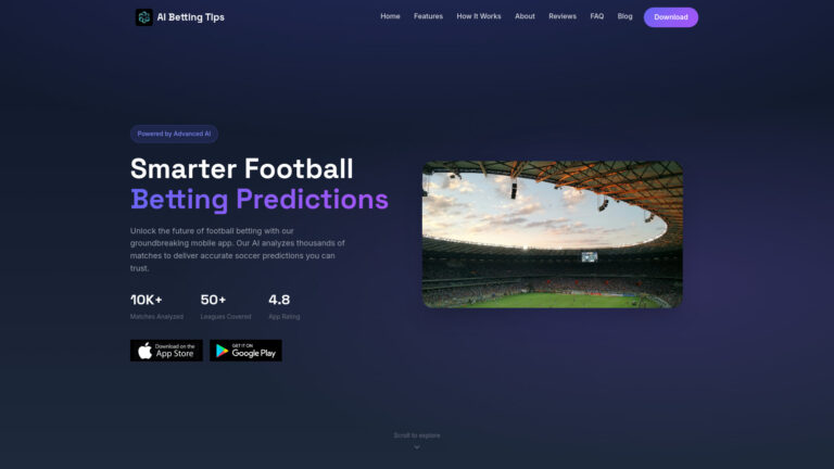 Best AI Betting Tips AI Tool Review