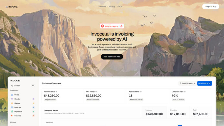 Free Invoce.ai AI Tool Review