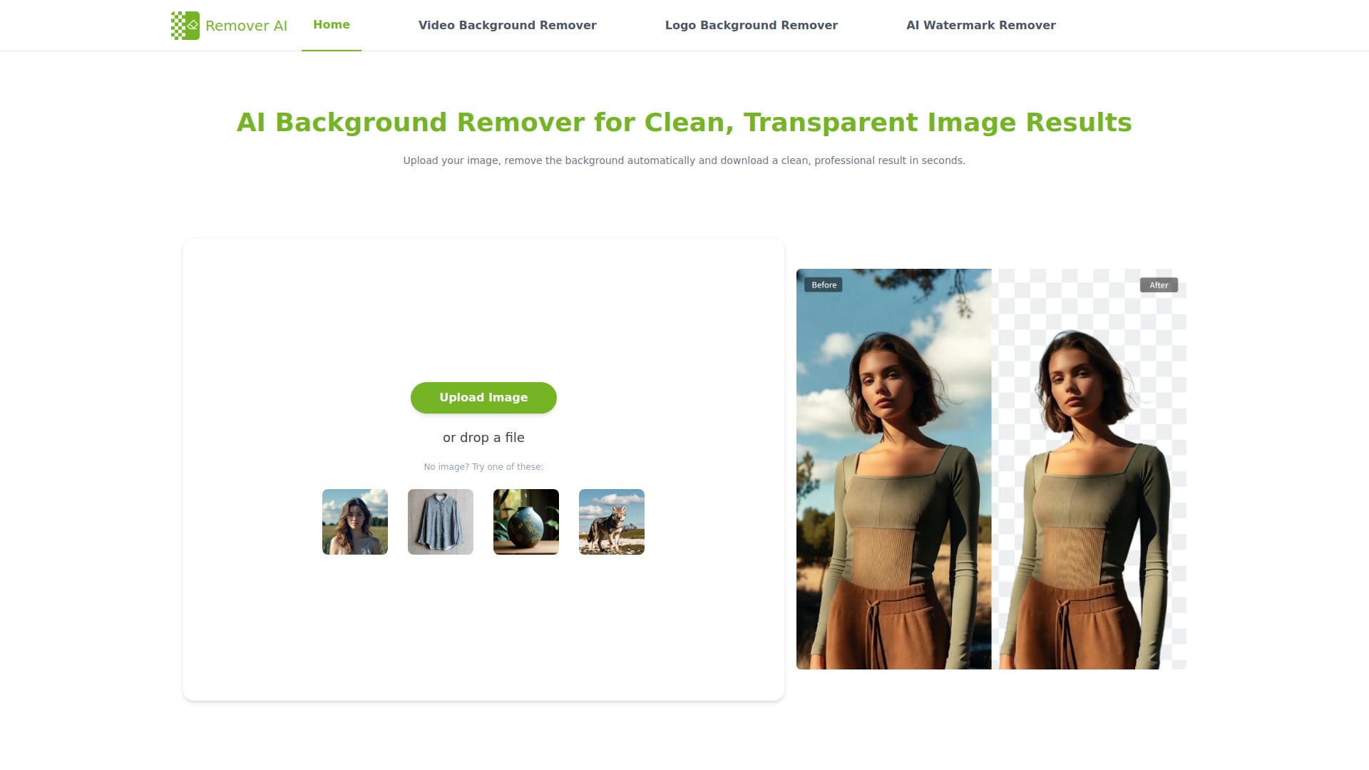 Free AI Background Remover
