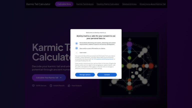 Advanced Destiny Matrix Karmic Tail Calculator AI Tool Review