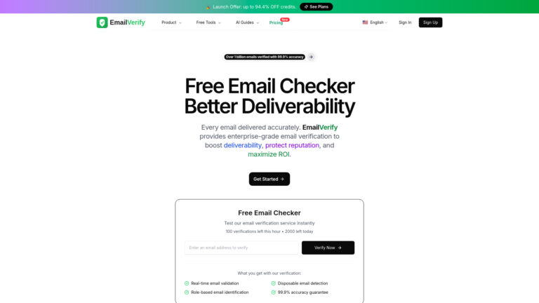 New Emailverify AI Tool Review