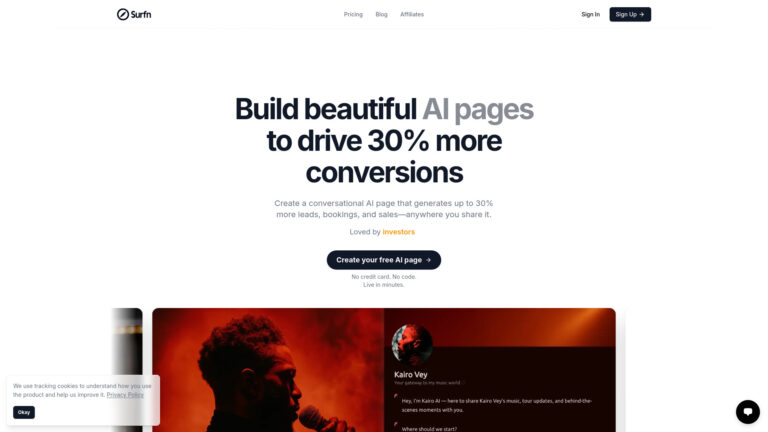 Free Surfn AI Tool Review