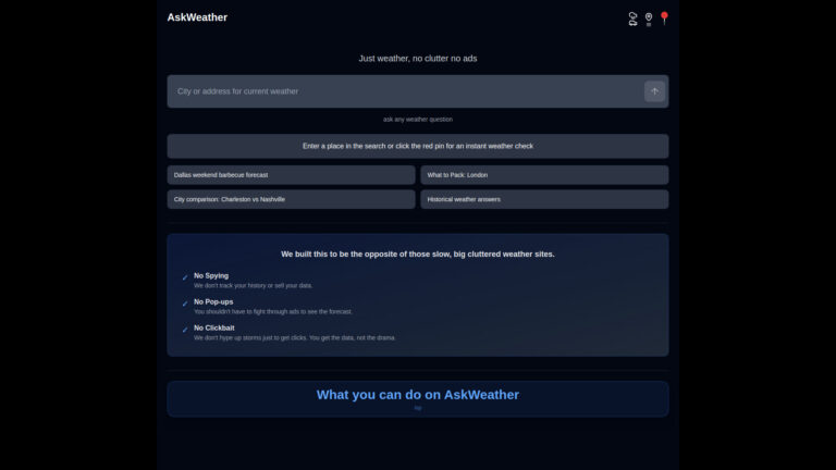 Top Ask Weather AI Tool Review
